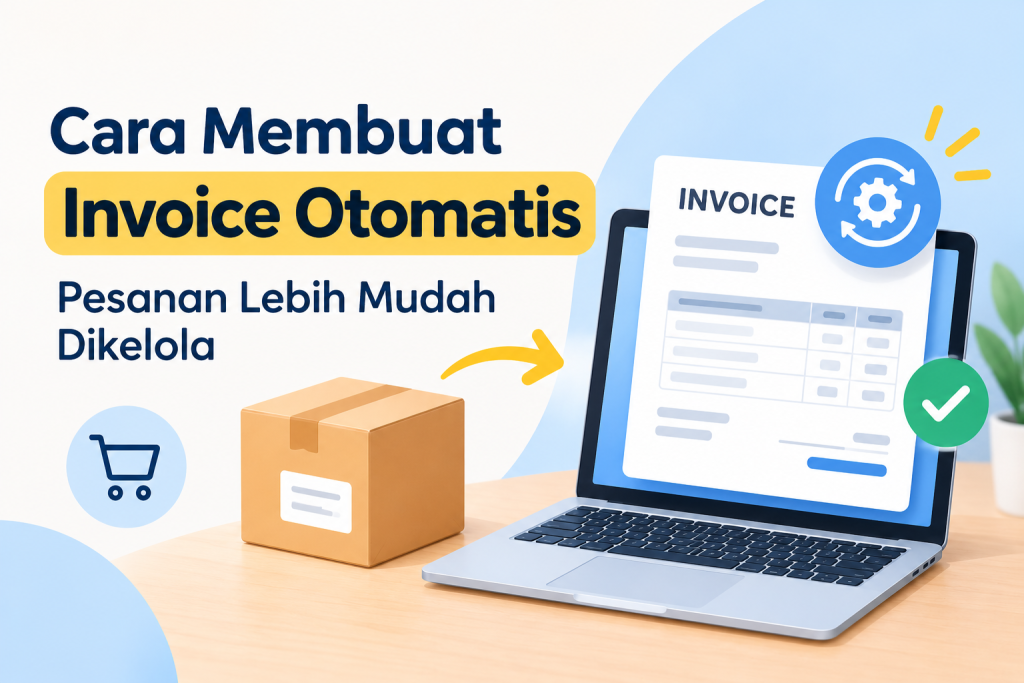 cara membuat invoice otomatis
